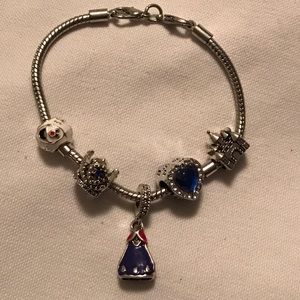 Disney frozen Anna bracelet European bead.